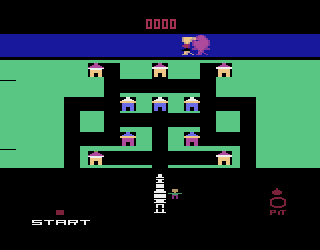 Blue Print screenshot 3 for Atari 2600